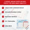 Schiffe versenken Spiel abwischbar - 2x A4 inkl. Stifte | Produktbild-Vorschau 2