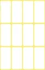 Avery Zweckform® 3077 Mini organizačné etikety 38 x 18 mm 6 Náhľad obrázku produktu 15