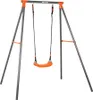 KETTLER Einzelschaukel SINGLE Grau/ Orange | Perfekt für Produktbild-Vorschau 3