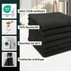6er Set Handtücher, Baumwolle, 50x70 cm , schwarz Produktbild-Vorschau 2