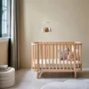 Petite Amélie Ovales Babybett Cocoon 60 x 120 cm - Natur Produktbild-Vorschau 2