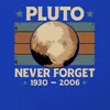 Pluto Never Forget 1930 2006 Vintage Retro Space Astronomy Náhľad obrázku produktu 9