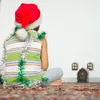 Relaxdays Porta degli elfi, set da 4 pezzi, 2 finestre Anteprima dell’immagine prodotto 3