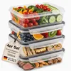 Frischhaltedosen 4er Set Aufbewahrungsbox Vorratsdose Produktbild-Vorschau 1