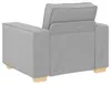 vidaXL Sofa Stuhl Wolkengrau 60 cm Stoff Produktbild-Vorschau 5