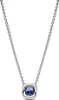 Halo-Kette für Damen aus Sterlingsilber mit Zirkonia von Produktbild-Vorschau 4