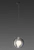 Brilliant Pendelleuchte Universe Chrom/Schwarz max. 60W E27 Produktbild-Vorschau 2
