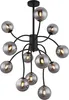 GLOBO Lighting Deckenleuchte RIHA DH 62x93 cm schwarz Produktbild-Vorschau 1