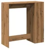 vidaXL Barový stůl s policí Artisan dub 101x40x103,5 cm Náhled obrázku produktu 7