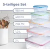 LocknLock  Classic Set 5 tlg.5 Dichtungsfarben 4,83L je 1 x Anteprima dell’immagine prodotto 5