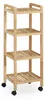 Relaxdays Badregal, Holz, HxBxT: 97 x 35 x 31 cm, Holzregal Produktbild-Vorschau 8