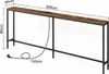 Console tafel met oplaadstation en USB-aansluitingen, Productafbeelding-voorbeeld 3