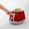 De’Longhi Icona Capitals, 2 Scheibe(n), Rot, Edelstahl, Produktbild-Vorschau 4