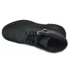 A black Timberland boot shown from a top-down perspective, lying on a white background. Anteprima dell’immagine prodotto