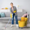 Wózek sprzątający HOMCOM 20 l z prasą i zestawem do Podgląd zdjęcia produktu 2