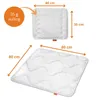 Babybedset met vier seizoenen-dekbed van 80 x 80 cm en Productafbeelding-voorbeeld 3