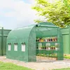 Outsunny Gewächshaus ca. 2,7 x 2 x 2 m Foliengewächshaus Produktbild-Vorschau 2