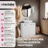 TecTake 405367, Bílá, 1 kusů Náhled obrázku produktu 3