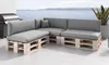 sunnypillow Palettenkissen für Palettenmöbel - 8er Set - Produktbild-Vorschau 4