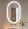 WISFOR, lustro do łazienki LED, owalne, 50x80 cm, lustro Podgląd zdjęcia produktu 1