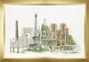 Thea Gouverr Kreuzstich-Set „Paris Aida“, 79 x 50 cm Produktbild-Vorschau 1