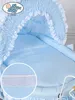 MY SWEET BABY Dětská postýlka Retro Kovový podstavec Bílá Náhled obrázku produktu 3