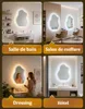 Miroir de salle de bain ZMH avec éclairage asymétrique à Voir les images du produit 9