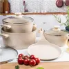 Set Töpfe Und Pfannen 7-Teilig. Aluminiumguss, Produktbild-Vorschau 3