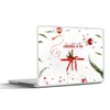 MuchoWow® Laptop Aufkleber Sticker Cover Winter - Rot - Produktbild-Vorschau 1