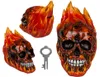 OOTB Spardose mit Schloss Totenkopf mit Feuer Produktbild-Vorschau 6