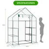 FCH Fóliový skleník s PE fólií Skleník 143 x 73 x 195 cm, Náhled obrázku produktu 5