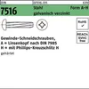 DIN 7516 Form A Linsenkopf-Gewindeschneidschraube VG M8x16 Produktbild-Vorschau 1