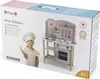 Viga Toys - VIGA PolarB Holzküche mit silbernem und rosa Produktbild-Vorschau 4