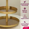 Kovový / zlatý stojan Cookinglife - ø 15, 20 a 25 cm - 3 Náhľad obrázku produktu 3