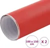 Hochwertig Autofolien 2 Stk. Matt-Rot 100x150 cm 210710 Produktbild-Vorschau 6