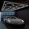 14er-Pack Hexagon LED Deckenleuchte mit Rahmen, 720W LED Produktbild-Vorschau 2