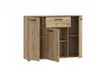 Kommode NIKO NIKK35 Sideboard Schrank 110x82x29 cm Produktbild-Vorschau 2