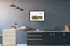 MuchoWow® Gerahmtes Poster Mit dem Mountainbike auf dem Produktbild-Vorschau 2