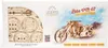 Puzzle 3D, Bike VM-02, Ugears, legno, 189 pezzi Anteprima dell’immagine prodotto 32