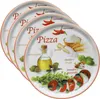 4er Set Pizzateller Napoli Red Ø 32 cm Servier-Platte Produktbild-Vorschau 1