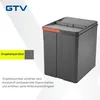 Abfallsammler Set 2x 15L 2x 7L GTV AxiSpace Anthrazit Produktbild-Vorschau 4