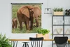 MuchoWow® Wandteppich Wandbehang Elefantenbaby mit seiner Produktbild-Vorschau 2
