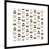 MuchoWow® MuchoWow® Gerahmtes Poster Tiere - Muster - Natur Produktbild-Vorschau 1