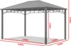 Gartenpavillon 3x4 m Stahldach Hardtop, 4 Seitenteile in Produktbild-Vorschau 2