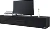 Makika TV Lowboard / Fernsehtisch - Schwarz Hochglanz Produktbild-Vorschau 4