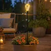 LED Solar Gartenstecker Glühbirne mit Libelle - 5 warmweiße Produktbild-Vorschau 3
