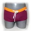 Extravagante Herren Badehose in Bordeaux, Größe L, aus 100% Produktbild-Vorschau 2