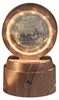 formano Deko-Licht Höhe 12cm mit Kristallkugel mit Globus Produktbild-Vorschau 4