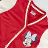 Cerda Group Baumwolle Brushed Baseball Minnie Jacke Rot 5 Produktbild-Vorschau 2