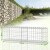 Izrielar Gabión Kamenné gabióny Kamenný koš 100x30x30 cm Náhľad obrázku produktu 2